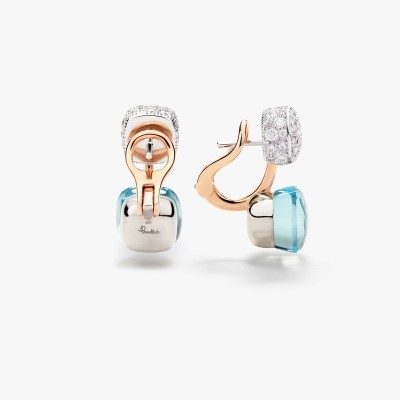 Orecchini Nudo Ametiste e diamanti bianchi [83b08b78]