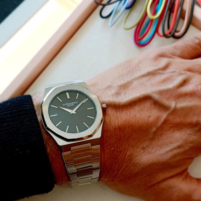 Orologio Aliotta nero 41mm [cb9a2aab]