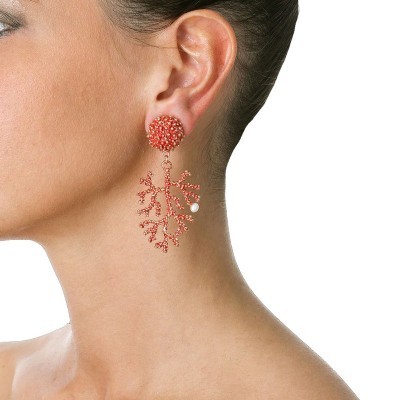 Orecchini Reef Ottone Papavero [48a9ecda]