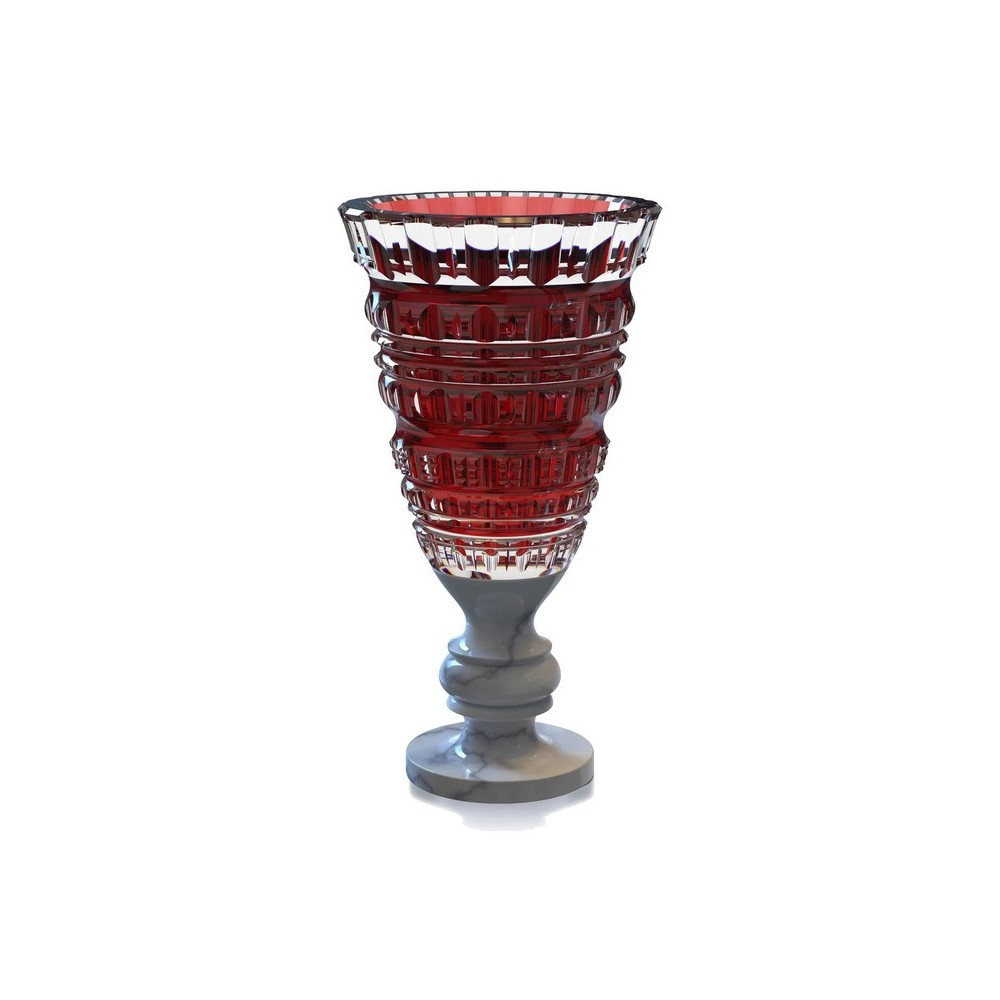 Vaso Baccarat New Antique II Red [dc2b3ff6]