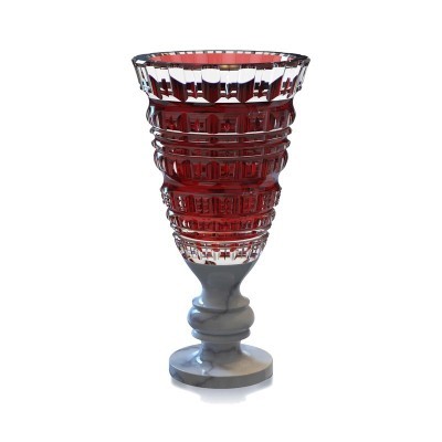 Vaso Baccarat New Antique II Red [dc2b3ff6]