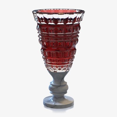 Vaso Baccarat New Antique II Red [050d7cfb]