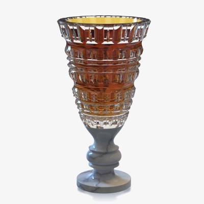 Vaso Baccarat New Antique II Amber [5b87e7f7]