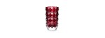 Vaso rotondo Baccarat Louxor rosso M [4ca2a992]