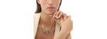 Collana Nudo oro diamanti e topazi [bd5f2110]