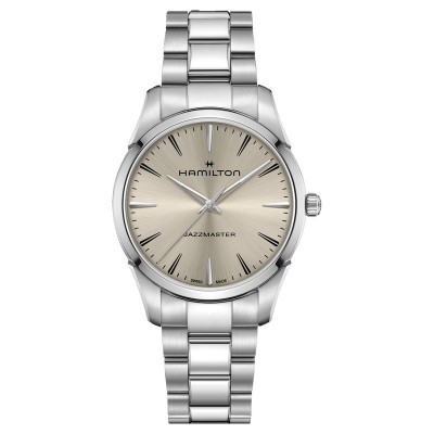 Orologio Hamilton Jazzmaster Quartz 40mm Beige [dd5f5dbd]