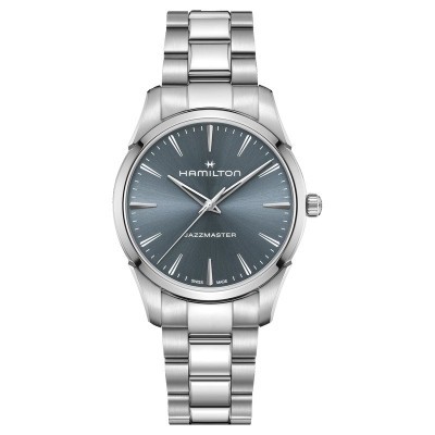 Orologio Hamilton Jazzmaster Quartz 40mm blu [013bb27d]