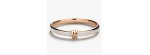 Bangle Iconica oro rosa 18kt e diamanti bianchi [1ba26f70]