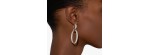 Orecchini Iconica oro rosa 18kt e diamanti bianchi [e18b5e1c]