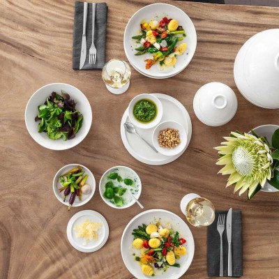 La Boule Dinner set bianco Villeroy & Boch [0b53dc05]