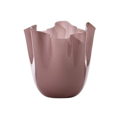 Vaso Fazzoletto Opalino Ametista H. 24 cm [1707a664]
