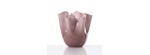 Vaso Fazzoletto Opalino Ametista H. 24 cm [ce21e569]