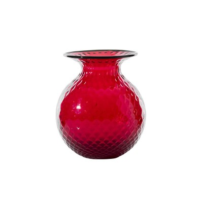 Vaso Balloton Fiori Rosso H. 21,3 cm [f83c9e3c]