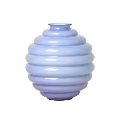 Vaso Deco Opalino Lilla Menta H. 24,5 [1a707b02]