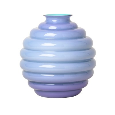 Vaso Deco Opalino Lilla Menta H. 29 [11653f7d]