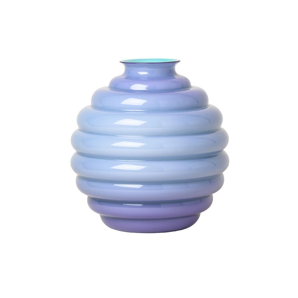 Vaso Deco Opalino Lilla Menta H. 29 [11653f7d]