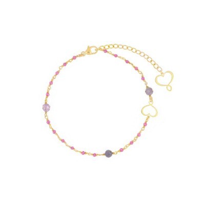 Bracciale Rosario Rubellite e Tanzanite [34fd30e1]