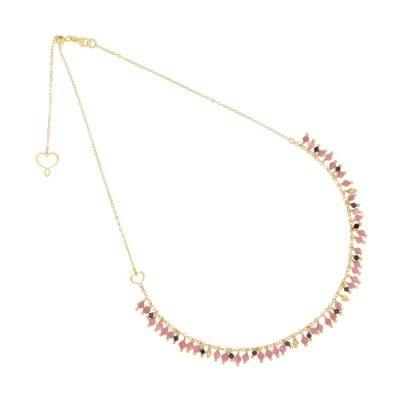 Collana con Frange di Tormalina e Spinello [bd5b267f]