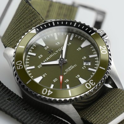 Orologio Hamilton Khaki Navy Scuba Auto 40mm [7fa126a0]