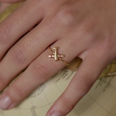 Anello Aereo giallo Maman Et Sophie [ac8c037d]