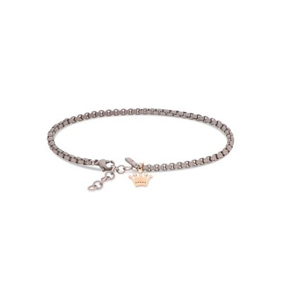 Bracciale Scoobydoo Titanio Corona Oro rosso 9kt [979dc5a9]