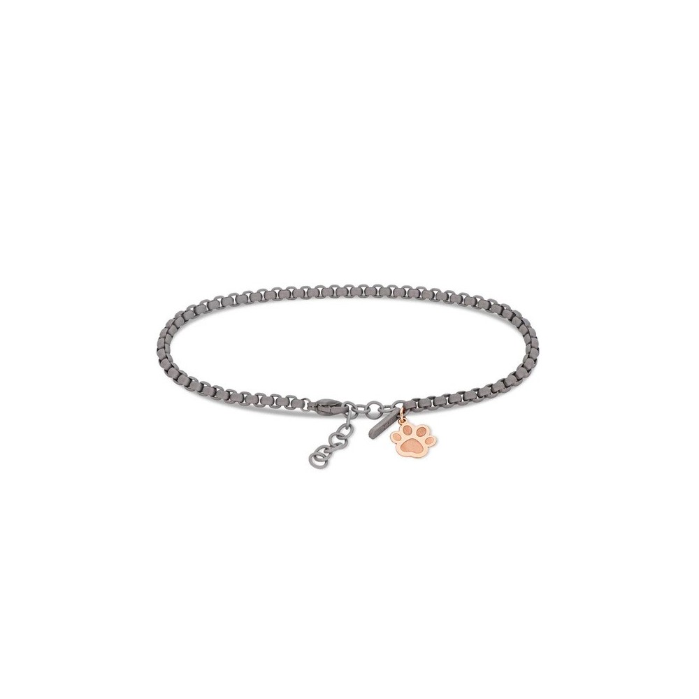 Bracciale Scoobydoo Titanio Zampa Oro rosso 9kt [708fb564]