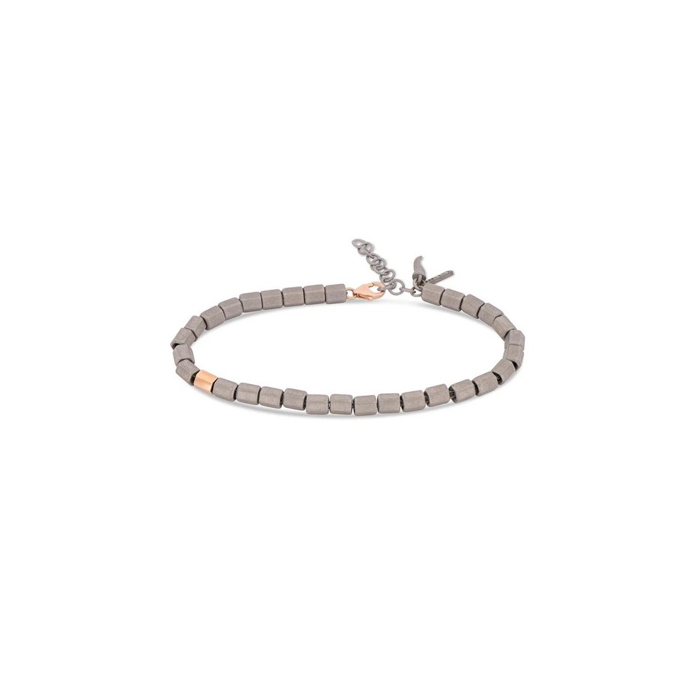 Bracciale Esagonini Titanio Esagono Oro rosso 9kt [f244d9fe]