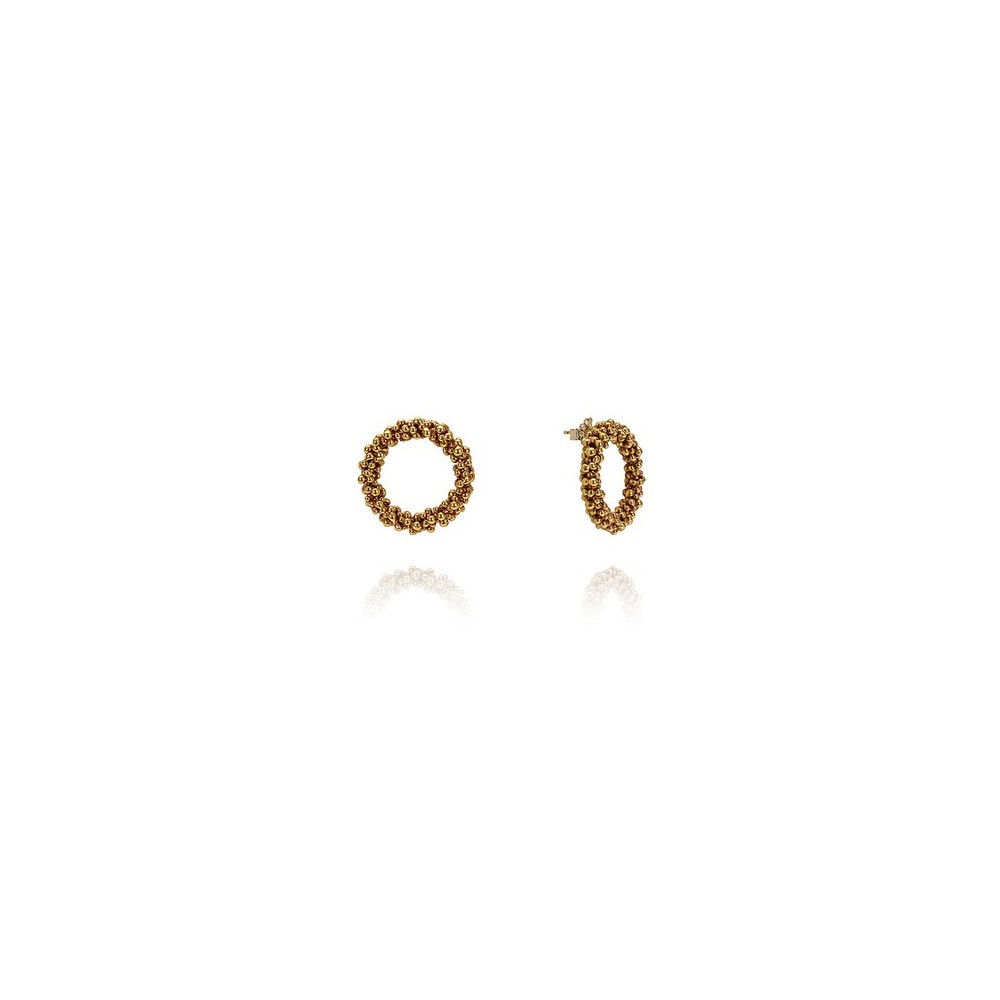 Orecchini Equilibrio Ottone Miele [d6c28331]