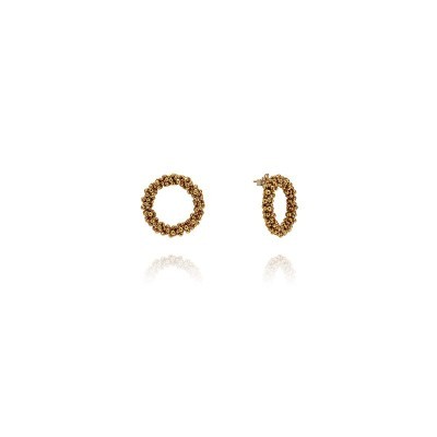 Orecchini Equilibrio Ottone Miele [d6c28331]