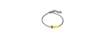 Bracciale titanio charms cornetto giallo [28949576]