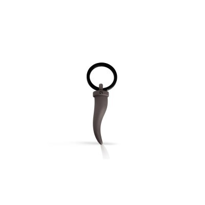 Portachiavi Titanio Cornetto diamante black [522a84c0]
