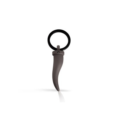 Portachiavi Titanio Cornetto diamante black [8b0cc7cd]