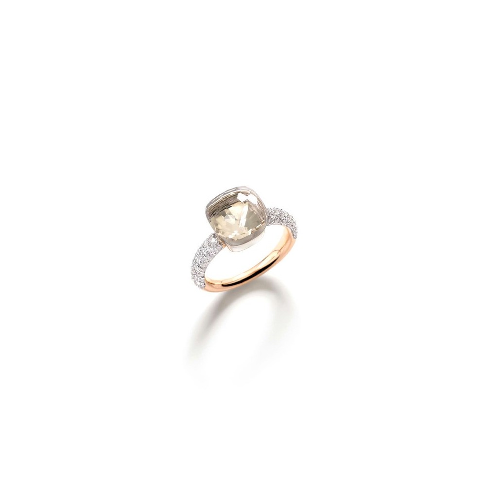 Anello Nudo Classic Topazio bianco [ee1dbfe3]