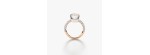 Anello Nudo Classic Topazio bianco [75a05a1d]