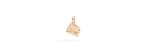 Ciondolo Lettera Oro rosa & Diamante [4ce93601]