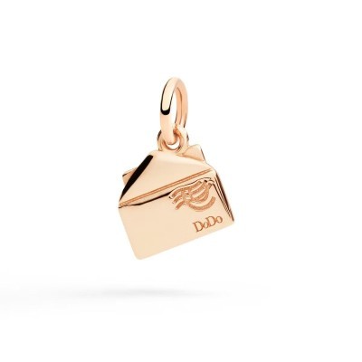 Ciondolo Lettera Oro rosa & Diamante [4ce93601]