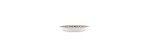 Piatto dessert cm 22 Labirinto Ebano [9fa5886b]