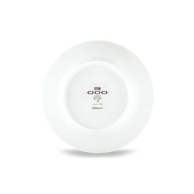 Piatto dessert cm 22 Catene Ebano [e86ec4a8]