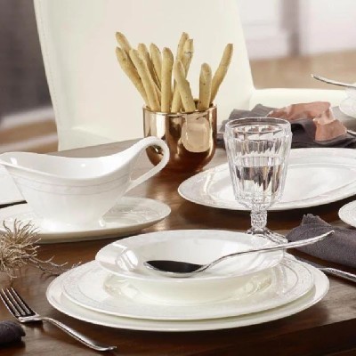 Piatto fondo Gray Pearl 25 cm [843742a2]
