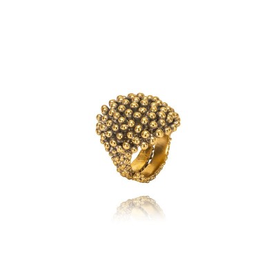Anello Riccio Ottone Grigiosole [11e55ece]