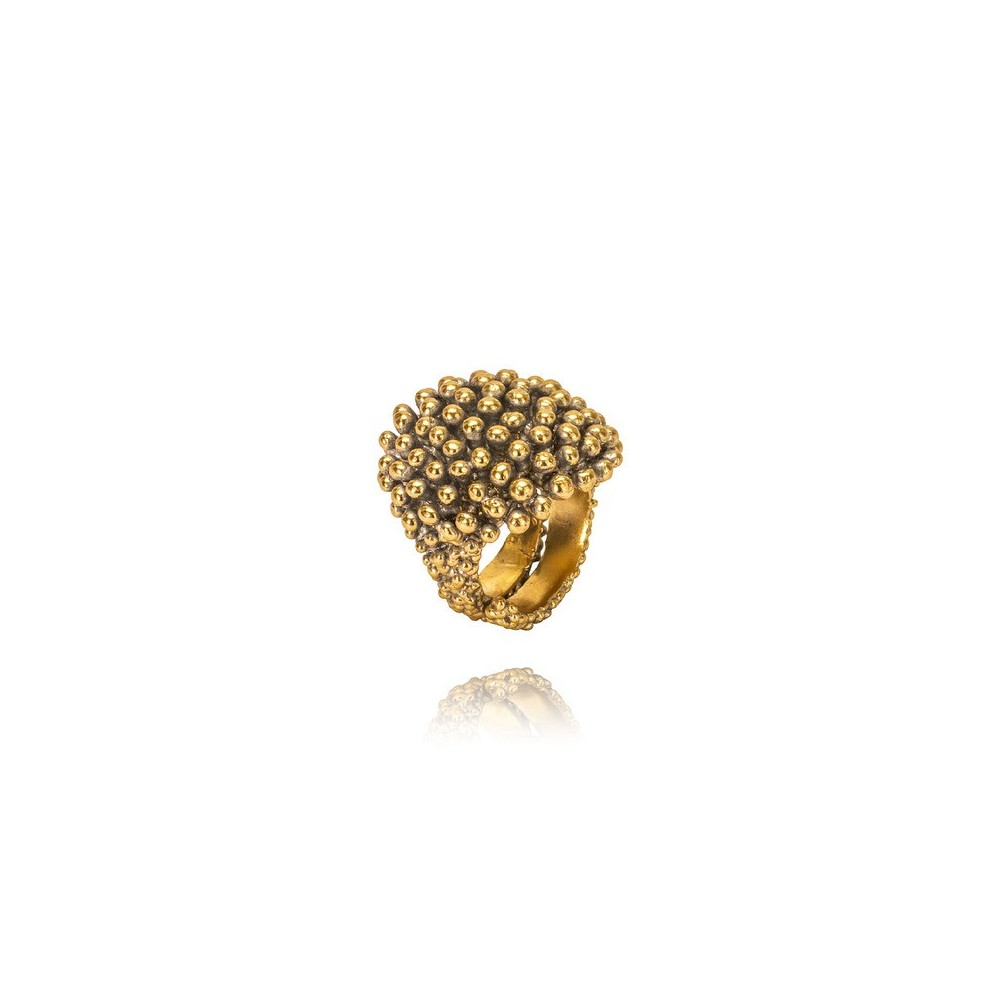 Anello Riccio Ottone Grigiosole [11e55ece]