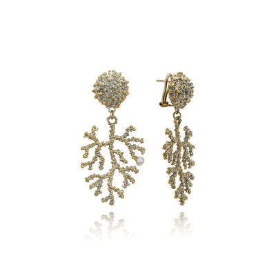 Orecchini Reef Ottone Grigiosole [8d3d5349]