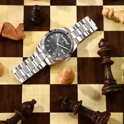 Orologio Lucien Rochat Bienne Gray 39mm [1f8ef92b]