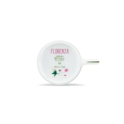 Set 2 Tazze Caffè con piattino Malva Fondo Bianco [837867f0]
