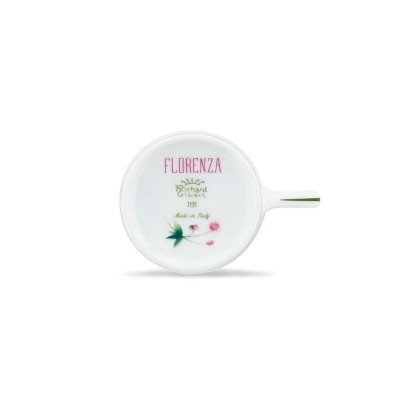 Set 2 Tazze Caffè con piattino Malva Fondo Bianco [837867f0]