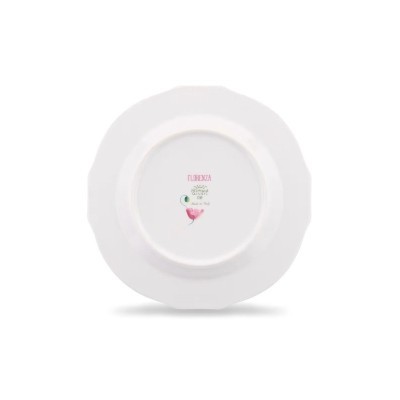 Piatto dessert cm 22 Florenza Malva Fondo Chiaro [bd4dc080]