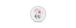Piatto dessert cm 22 Florenza Malva Fondo Bianco [76306562]