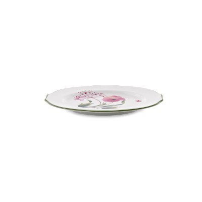 Piatto dessert cm 22 Florenza Malva Fondo Bianco [af16266f]