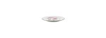 Piatto dessert cm 22 Florenza Malva Fondo Bianco [af16266f]