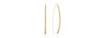 Orecchini Filo Ottone Grano [68305ab0]